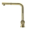 Sigge Stainless Steel Kitchen Mixer Tap With Pull Out Brushed Brass