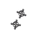 Silver Metal 2 Pc Nipple Clamps