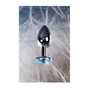 Silver Metal Anal Plug Small