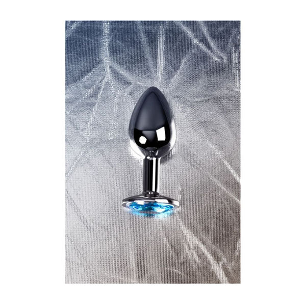 Silver Metal Anal Plug Small