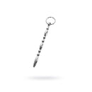 Silver Metal Beaded Urethral Plug With Ring