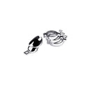 Silver Metal Chastity Cage Adjustable