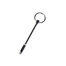 Silver Metal Urethral Plug With Ring