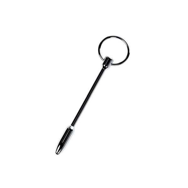Silver Metal Urethral Plug With Ring – Simply Wholesale