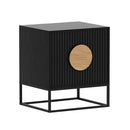 Silvia Bedside Table With 2 Drawers