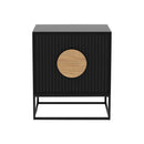 Silvia Bedside Table With 2 Drawers
