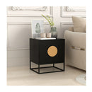 Silvia Bedside Table With 2 Drawers