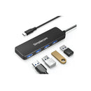 Simplecom Ch340 Compact Usb C To 4 Port Usb A Hub