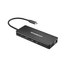 Simplecom Chn613 Usb C 13In1 Multiport Docking Station Dual Hdmi Vga