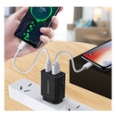 Simplecom Cu220 Dual Port Pd 20W Fast Wall Charger Usb C Usb A