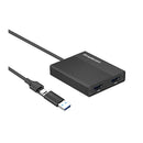 Simplecom Da369 Usb 3 Usb C To Dual 4K Hdmi 2 Display Adapter For 2X