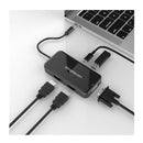 Simplecom Da451 5In1 Usb C Multiport Adapter Mst Hub Vga And Dual Hdmi