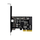 Simplecom Ec318V2 Pci E X4 To Usb Gen2X2 20Gbps Usb C Expansion Card