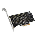 Simplecom Ec412V2 Nvme And Sata Ssd To Pcie X4 Expansion Card