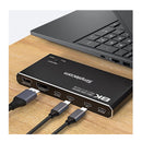 Simplecom Km470 2 Port Usb C Kvm Switch 8K Docking Station Hdmi