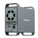 Simplecom Se482 Superspeed Usb Dual Bay Sata Hard Drive Raid Enclosure