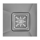 Single Bowl Kitchen Sink Slide Lip 680Mm Pvd Gunmetal