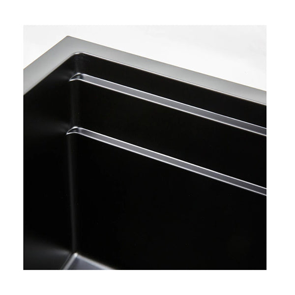 Single Bowl Kitchen Sink With Steps Granite 760Mm
