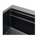 Single Bowl Kitchen Sink With Steps Granite 840Mm
