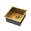 Stainless Steel Kitchen Sink Nano Single Bowl With Smart Control Knob