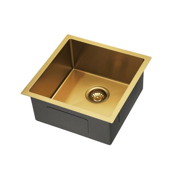 Stainless Steel Kitchen Sink Nano Single Bowl With Smart Control Knob