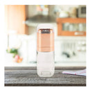 Single Salt Or Pepper Grinder 180Ml Glass Manual Mill With Rose Gold Lid