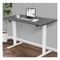 Sit Stand Standing Desk 120X60Cm 72 To 118Cm Height Adjustable Black White
