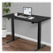 Sit Stand Standing Desk 120X60Cm Height Adjustable Black Black Frame
