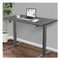 Sit To Stand Up Standing Desk 140X60Cm Electric Adjustable Black Black Frame