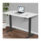 Sit To Stand Up Standing Desk 140X60Cm 72 To 118Cm White Black Frame