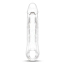 Size Up 2 Inch See Thru Penis Extender With Ball Loop Clear 5 Cm