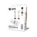 Size Up Nipple And Clit Triple Sucker Set 3 Piece