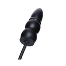 Size Up Ripple Inflatable Butt Plug Black Inflatable Butt Plug