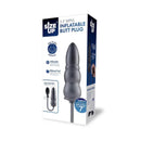 Size Up Ripple Inflatable Butt Plug Black Inflatable Butt Plug