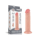 Sliding Skin Dual Layer Flesh Dong With Flexible Skin