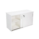 Sliding Door Sideboard 1200Mm W X 450Mm D X 730Mm H Natural White