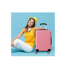 Carry On Travel Luggage Rose Gold 20 Inches