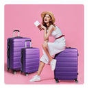 3Pc Luggage Suitcase Set