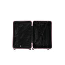 4 Pcs Luggage Suitcase Trolley Rose Gold