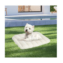 Small Orthopedic Dog Bed With Sherpa Plush Removable Cover
