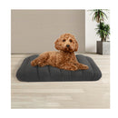 Small Orthopedic Dog Bed With Sherpa Plush Removable Cover