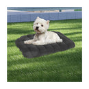 Small Orthopedic Dog Bed With Sherpa Plush Removable Cover