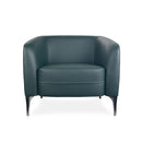 Smooth Lounge Chair Forest Green