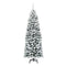 Slim Snow Flocked Christmas Tree For Home Decoration And Gift