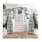 Slim Snow Flocked Christmas Tree For Home Decoration And Gift