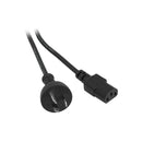 Doss 3Mt Iec Power Lead Black Iec C13 Appliace Cord