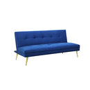 Sofa Bed Convertible Velvet 3 Seater