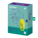 Satisfyer Spectacular Duo Light Green Rechargable Cock And Balls Ring