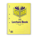 Spirax 906 Lecture Book A4 140 Pages Sidebound Pack Of 10