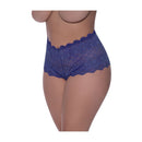 Split Crotch Boy Short Blueberry